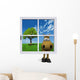 Horse and Window Wall Decal