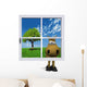 Horse and Window Wall Decal