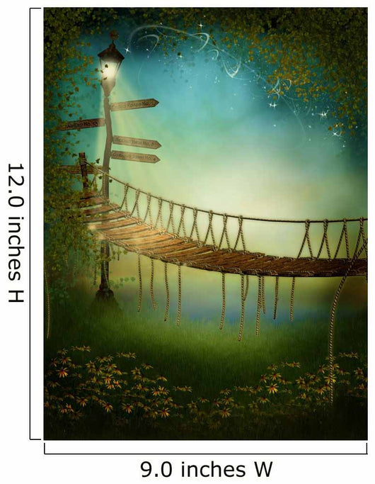 Enchanted bridge Wall Mural