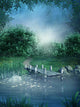 Blue Scenery Lake and
