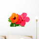 Hibiscus Flowers Wall Decal