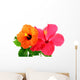 Hibiscus Flowers Wall Decal
