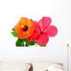 Hibiscus Flowers Wall Decal