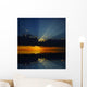 evening decline above the sea Wall Mural