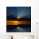 evening decline above the sea Wall Mural