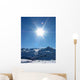 Sole Sulle Montagne Wall Decal