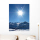 Sole Sulle Montagne Wall Decal