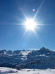 Sole Sulle Montagne Wall Decal