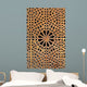 Old wooden latticework Wall Mural