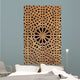 Old wooden latticework Wall Mural
