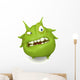big green virus Wall Decal