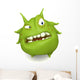 big green virus Wall Decal