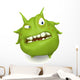 big green virus Wall Decal