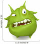 big green virus Wall Decal