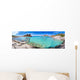 Beach Paradise Panorama Wall Mural