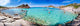Beach Paradise Panorama Wall Mural