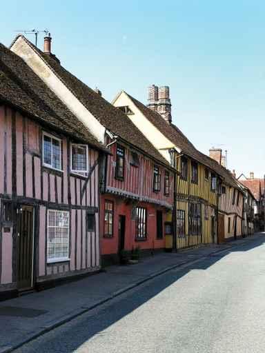Street Lavenham Wall Decal