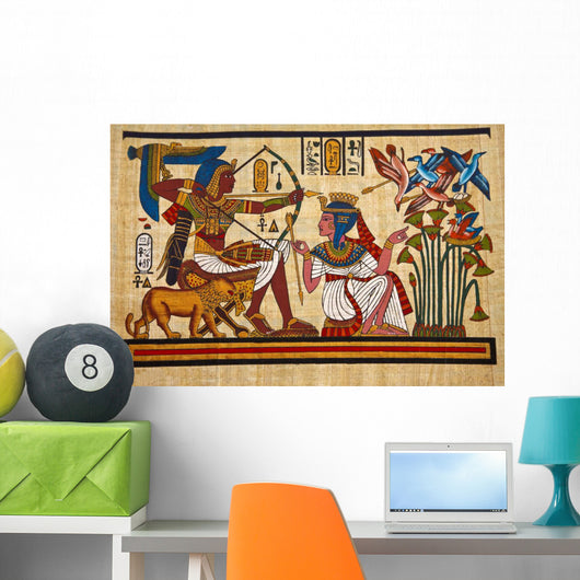 Antique Egyptian Papyrus and