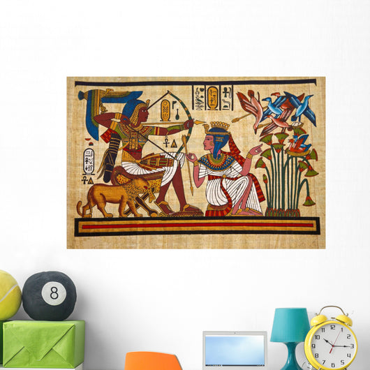 Antique Egyptian Papyrus and