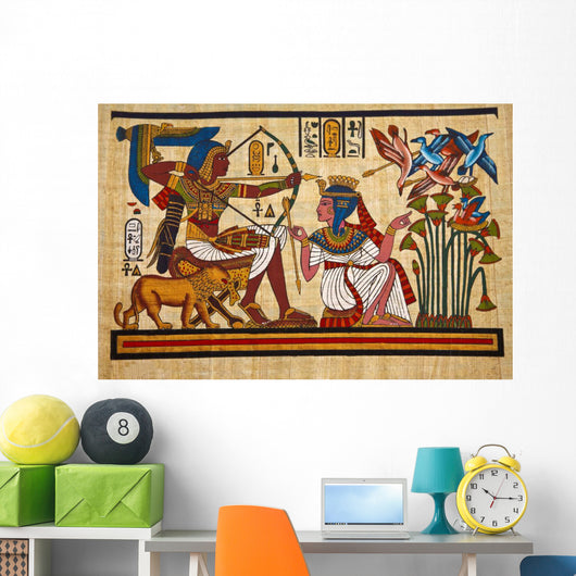 Antique Egyptian Papyrus and