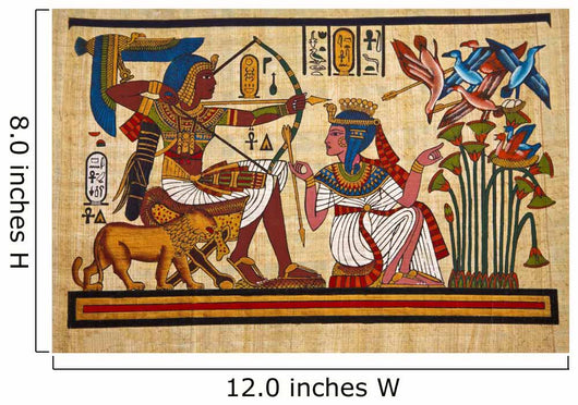 Antique Egyptian Papyrus and