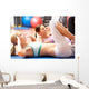 Women Doing Stretching Exercises In Gym Wall Mural