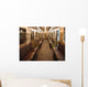 Interior Moscow Subway Car Wall Mural