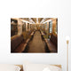 Interior of Moscow Subway Car Wall Mural