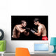 Mixed martial artists before a fight Wall Mural
