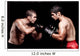 Mixed martial artists before a fight Wall Mural