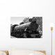 Steam Train in Black and White Wall Mural