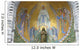 nicchia con la statua di Bernadette Wall Mural