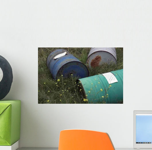 Barrels Wall Decal Design 3
