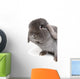 Rabbit on White Wall Decal