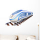 High Speed Train Wall Decal