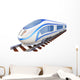 High Speed Train Wall Decal