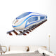 High Speed Train Wall Decal