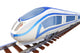 High Speed Train Wall Decal