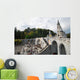 Esplanade and Our Lady of the Rosary in Lourdes Wall Mural