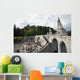 Esplanade and Our Lady of the Rosary in Lourdes Wall Mural