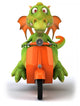 Dragon Scooter Wall Decal