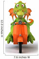 Dragon Scooter Wall Decal