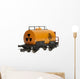 breadboard model of the car of a train Wall Decal