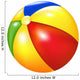 Beach Ball Wall Decal