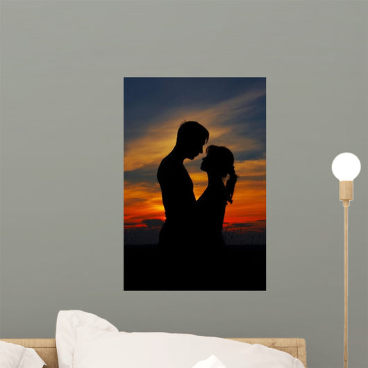 Loving Couple Wall Mural