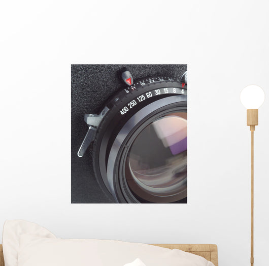 Large Format Camera Lens Wall Mural