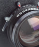 Large Format Camera Lens in Macro Wall Mural
