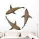 great white sharks Wall Decal