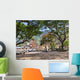 La Place Du Village Wall Decal
