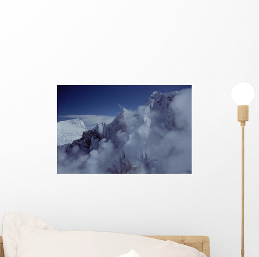 rocks and clouds Wall Mural